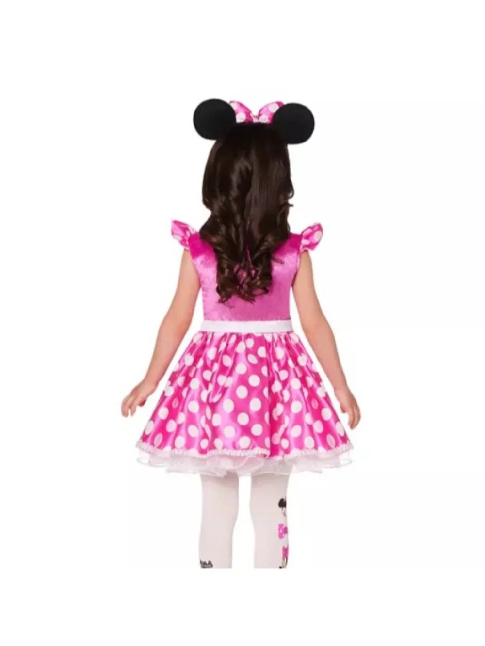 Toddler Minnie Mouse Dress Costume with Ears - Mickey and Friends Size 2T EUC